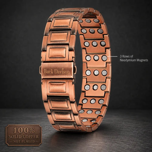 Solid Copper Magnetic Bracelet