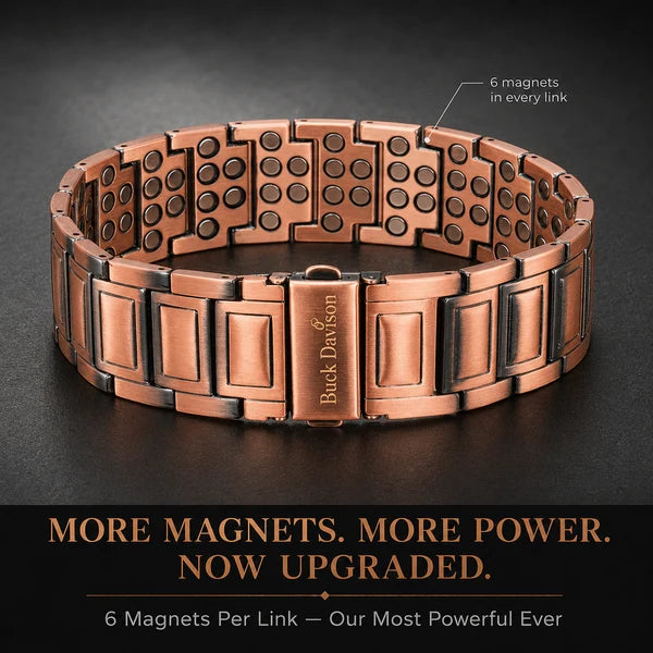 Solid Copper Magnetic Bracelet