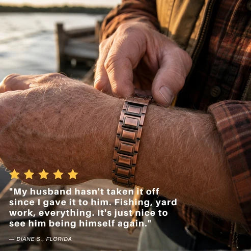 Solid Copper Magnetic Bracelet